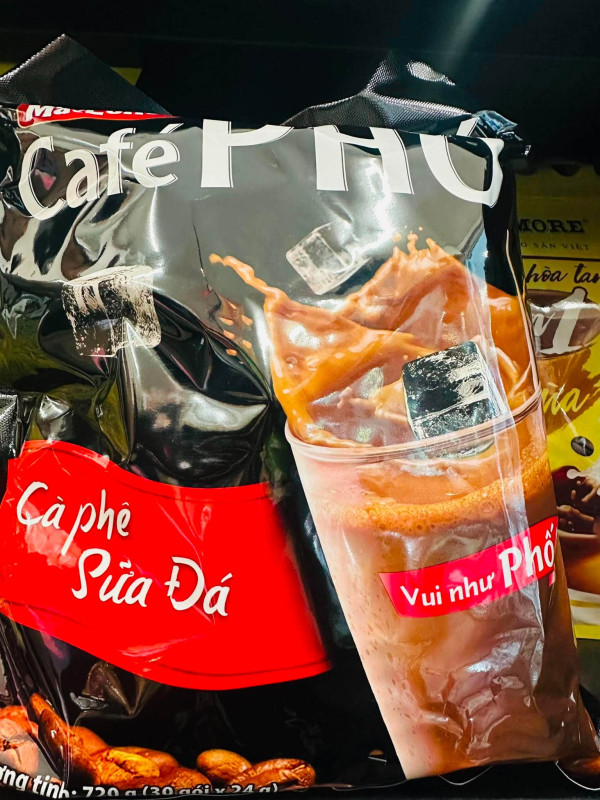 cà phê sữa đá phố