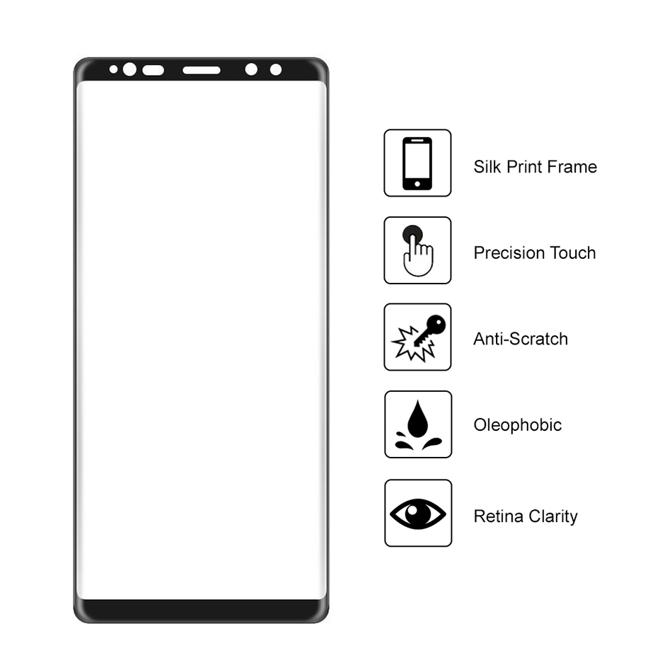 Samsung Note 8 Tempered Glass Rock