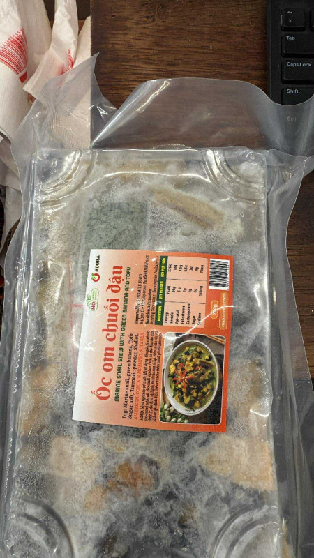 Ốc ôm chuối đậu 18$