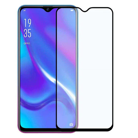 OPPO A5 Black Tempered Glass