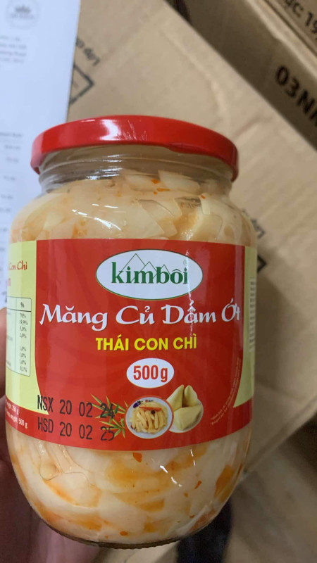 Măng củ dấm ớt 5.5$