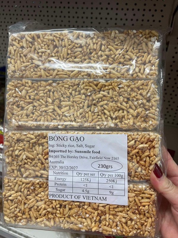 Bánh cốm gạo 15$