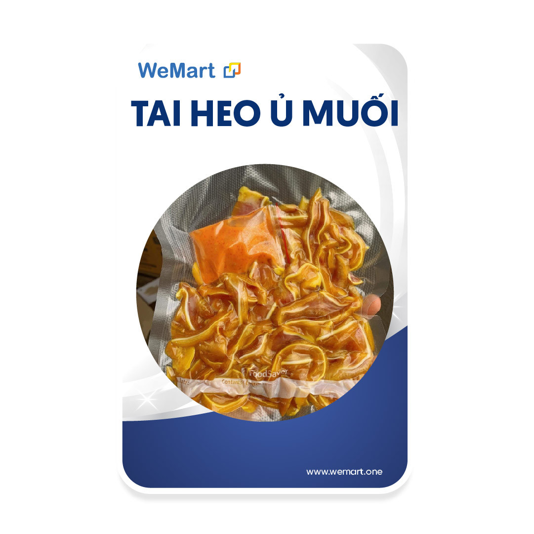 Tai heo ủ muối