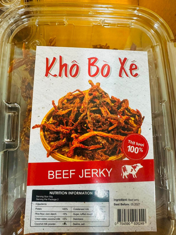 Khô bò xé 200g