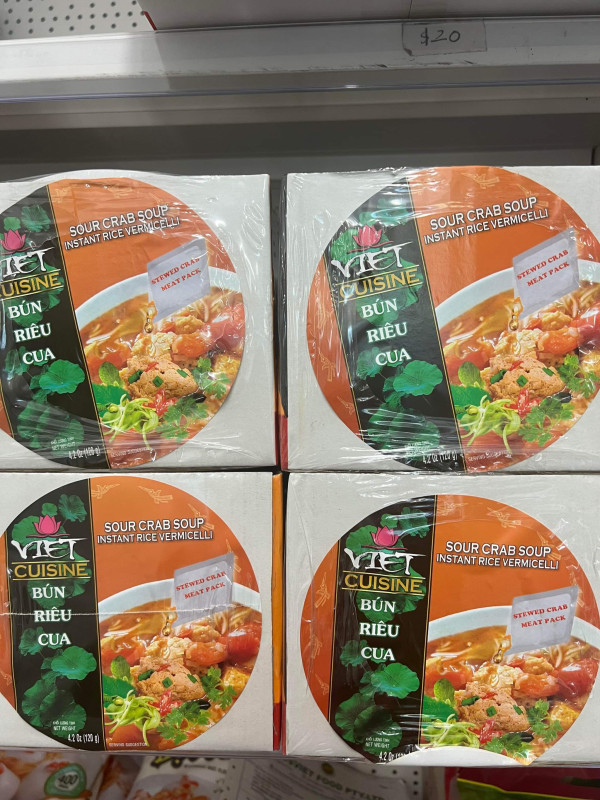 Bún riêu cua gói