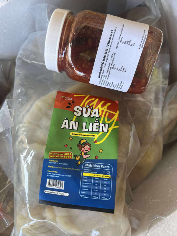 Sứa ăn liền 800gr