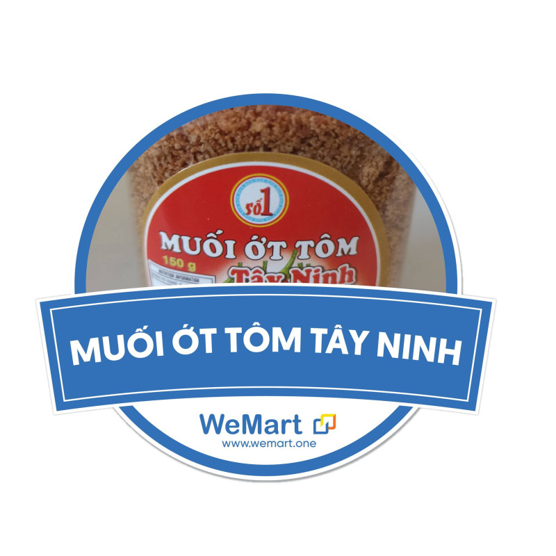 Muối ớt tôm Tây Ninh