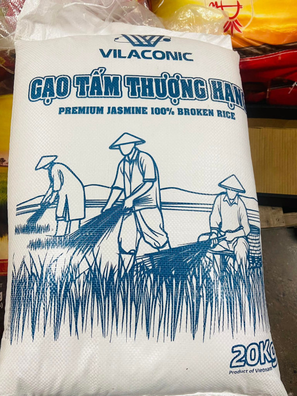 Gạo tấm vilaconic 20kg