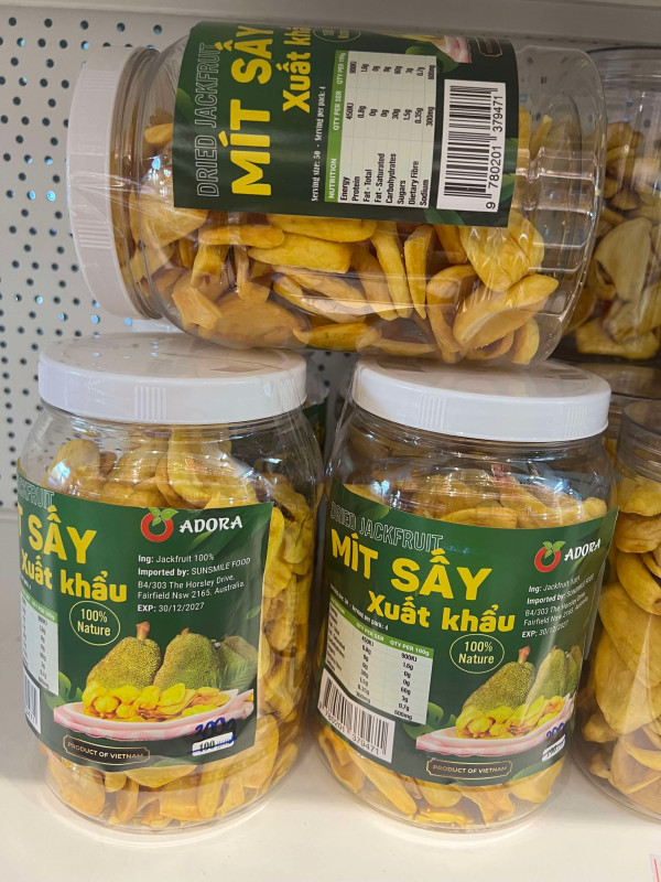 Mít sấy xuất khẩu