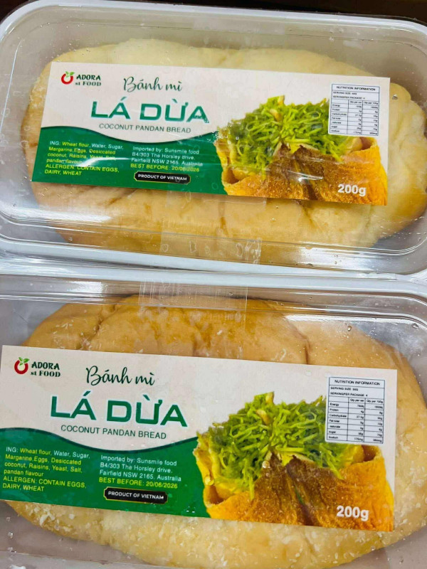 Bánh mì Cốm Dừa