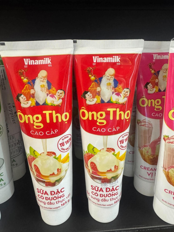 Sữa ông thọ tuýp các vị