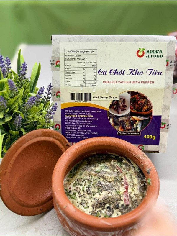 Cá Chốt kho tiêu