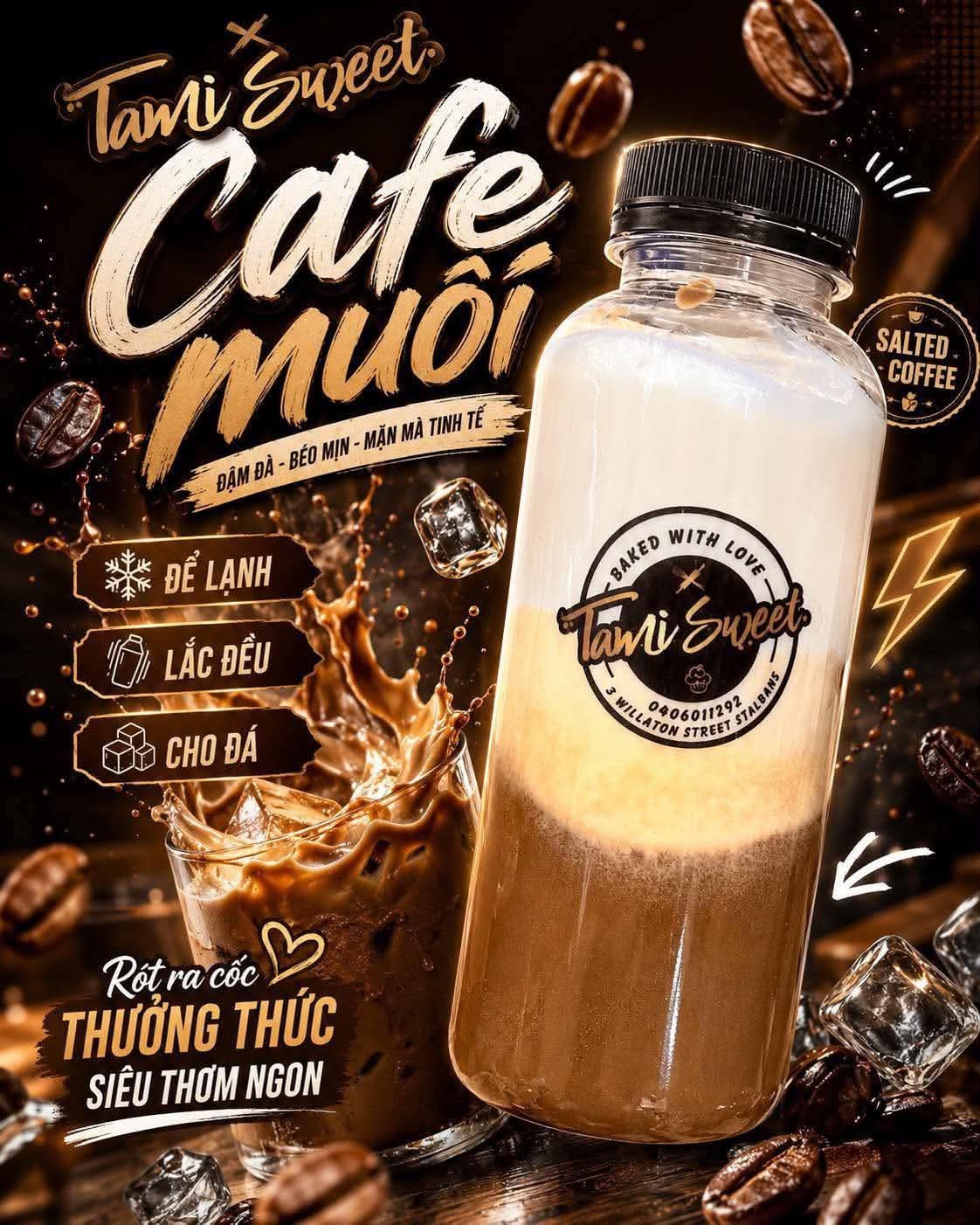cà phê muối tami sweet