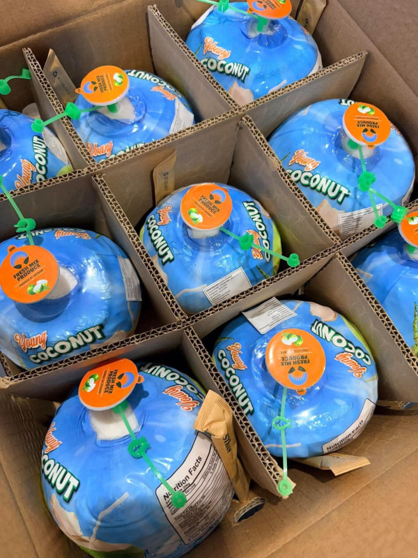Dừa tươi nguyên trái 2 thùng