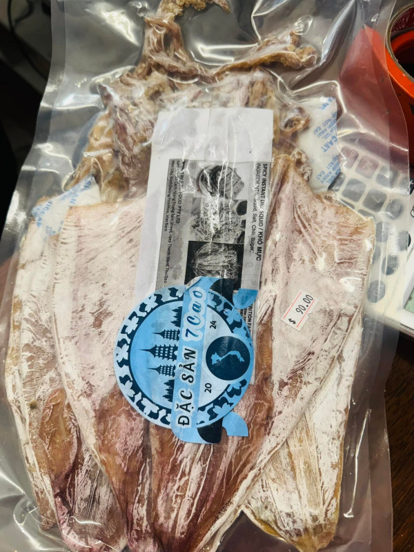 Khô mực cà mau 500g