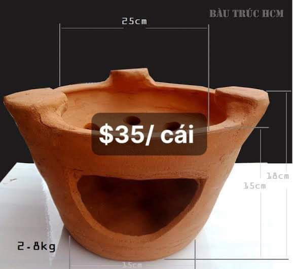 Bếp lò đất 35$