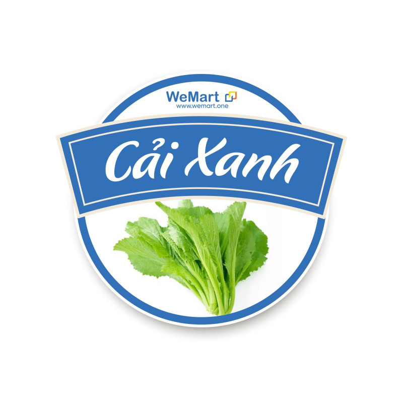 Cải xanh 2$ 1 bó