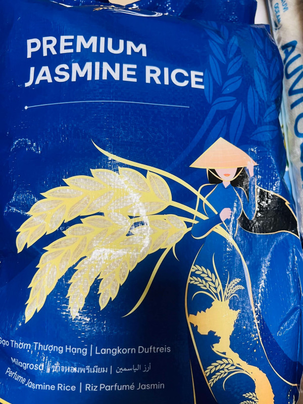 Gạo thơm thượng hạng thái 25$/10kg