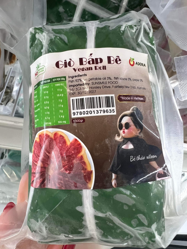 Giò bắp bê