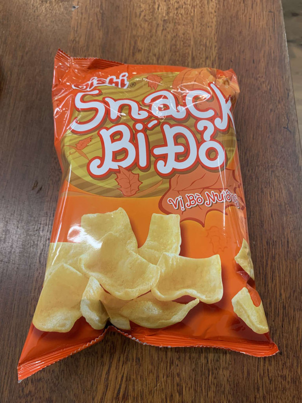 Snack bí đỏ