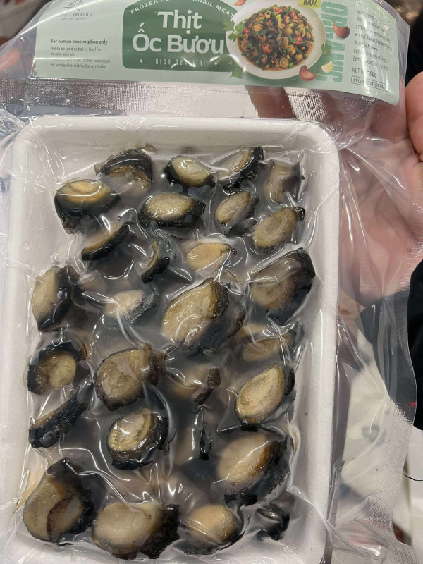 thịt ốc bưu 8$ 300gr