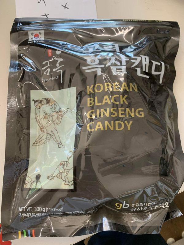 Kẹo sâm đen 12$