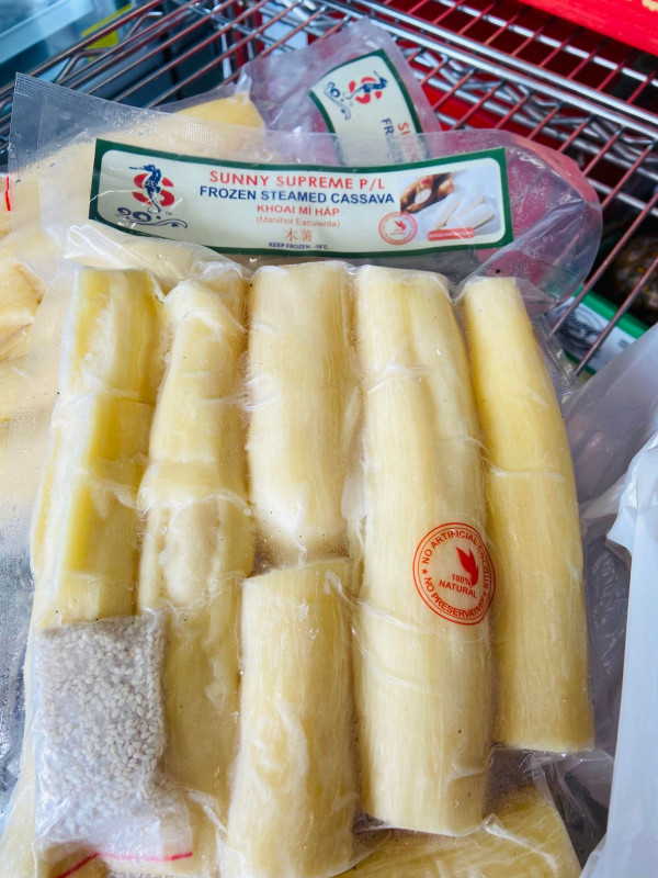Khoai mì hấp
