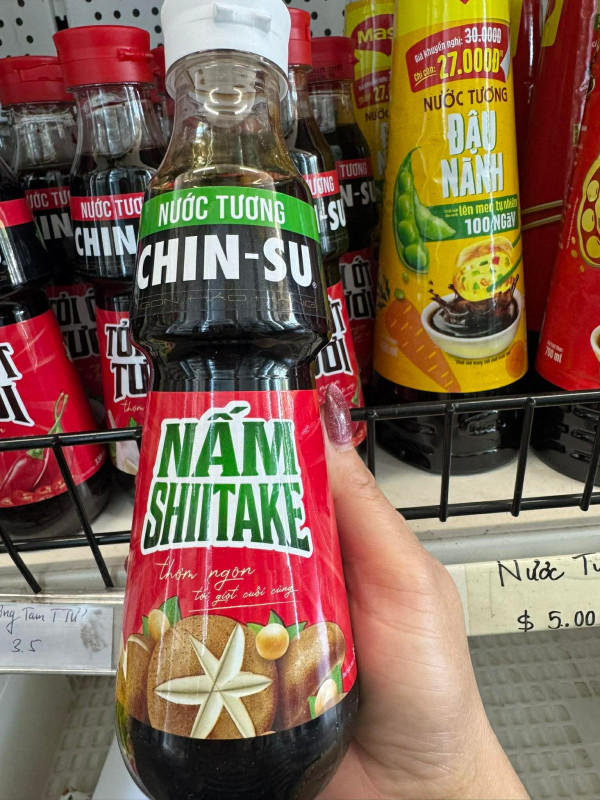 Nước tương chinsu nấm 330ml