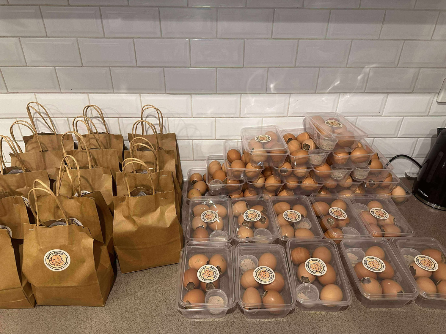 Trứng gà nướng 10 quả